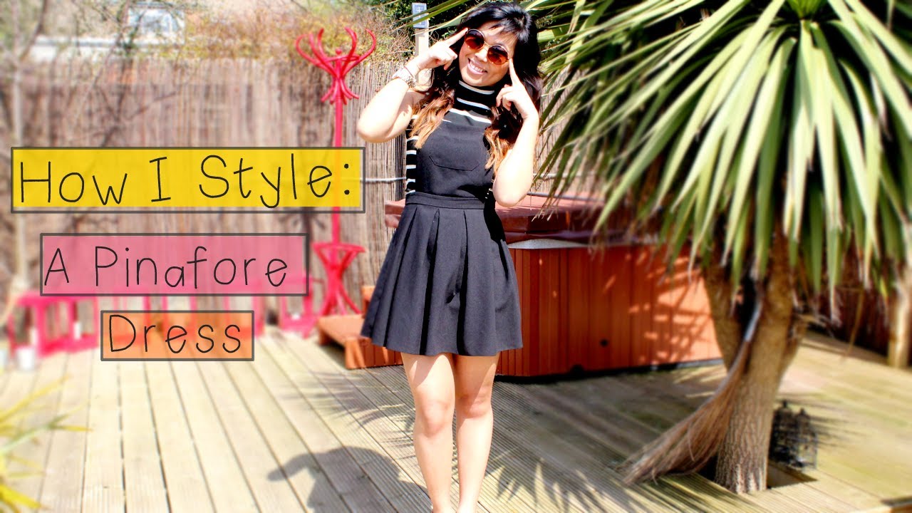How I Style: A Pinafore Dress