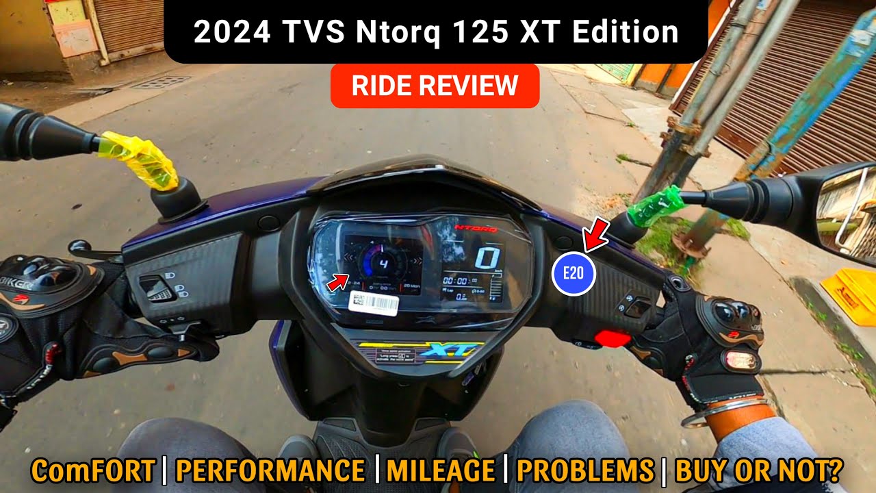 Finally 😱 TVS Ntorq 125 XT BS7 Ride Review 2024 Model - Brake Test 😨 Mileage Feature | Ntorq125