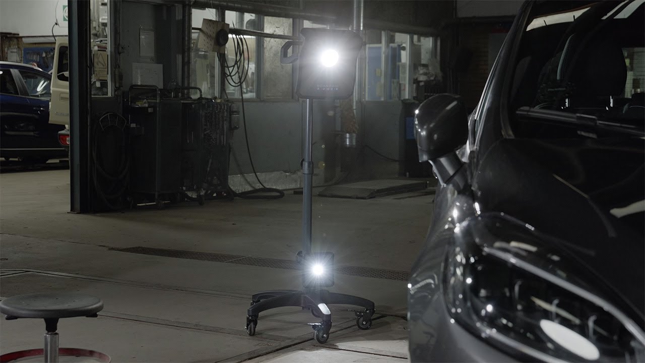 SCANGRIP WHEEL STAND - for mobile light positioning