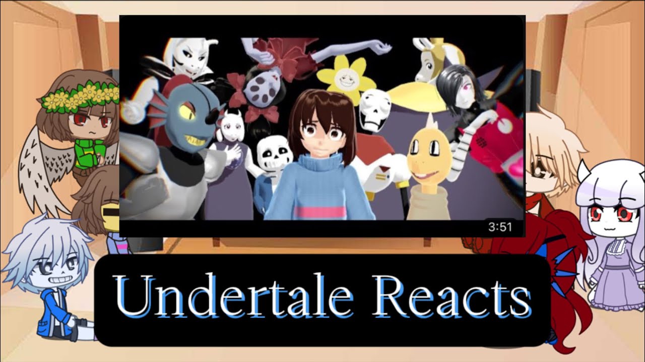 Undertale Reacts to Enemy Fire