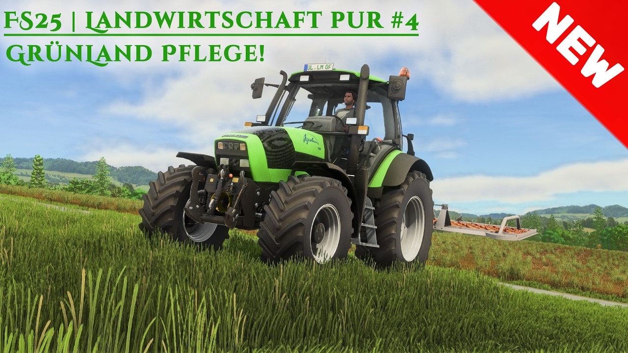 FS25 ReShade | Landwirtschaft Pur #4 | Grünland Pflege!