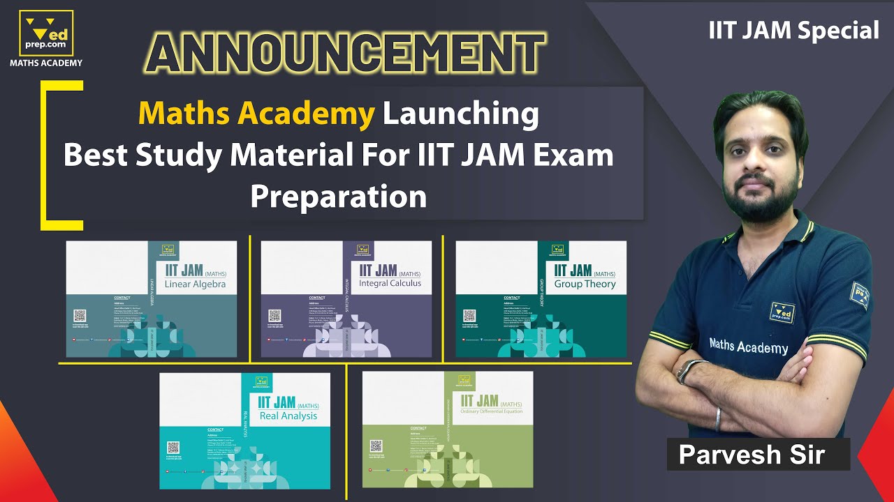 India's No.1 IIT JAM Mathematics Books | Launch Event | Maths Academy