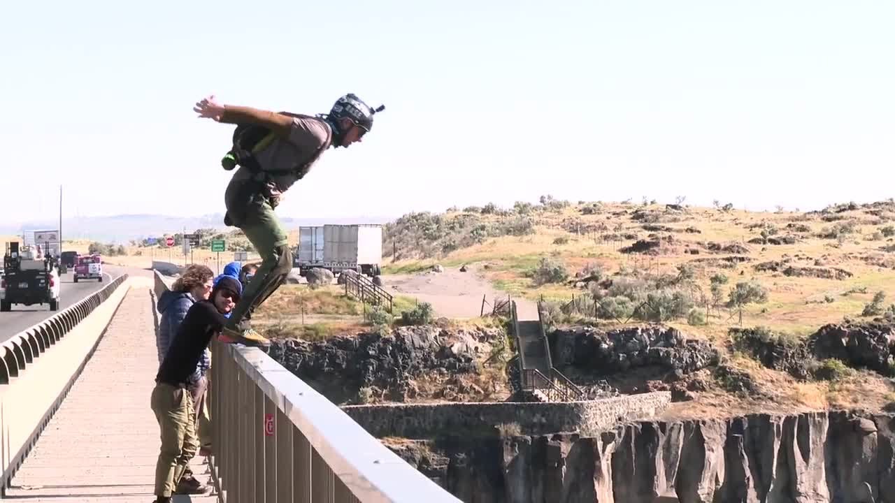 Two first-time BASE jumpers rescued after separate accidents in Twin Falls