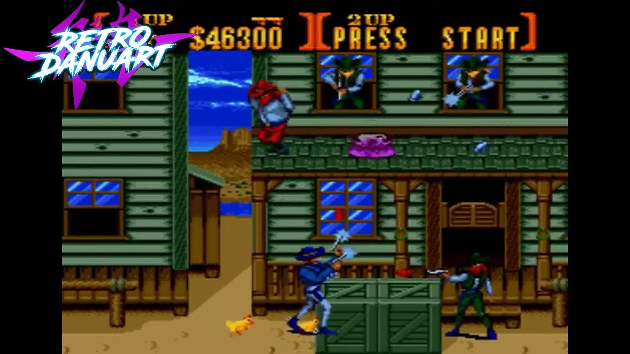 SUNSET RIDERS (Konami - Mega Drive - 1993)
