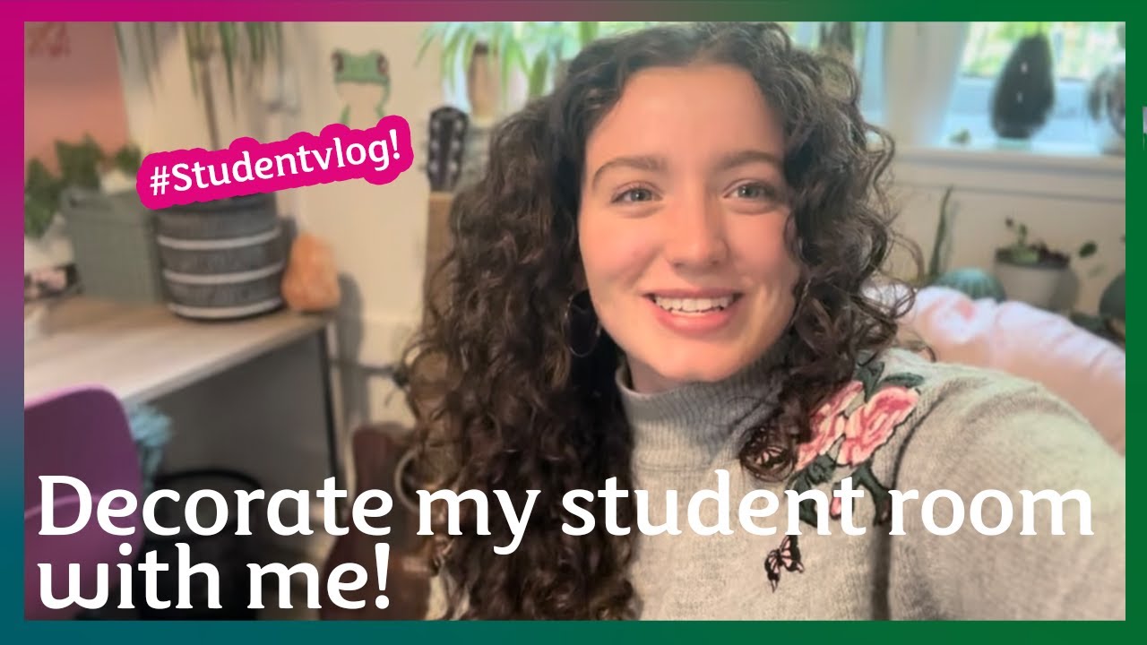 Decorate my student accommodation room with me!