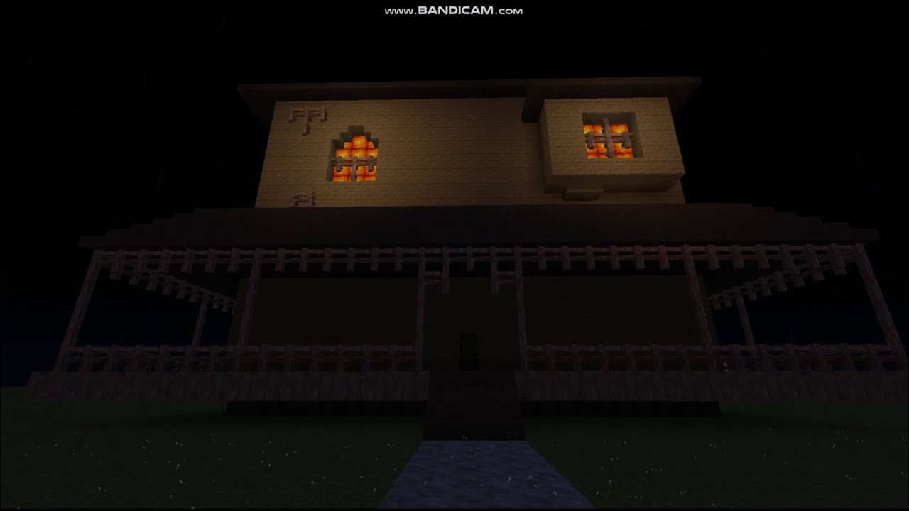 Minecraft Monster House - Doorbell Test