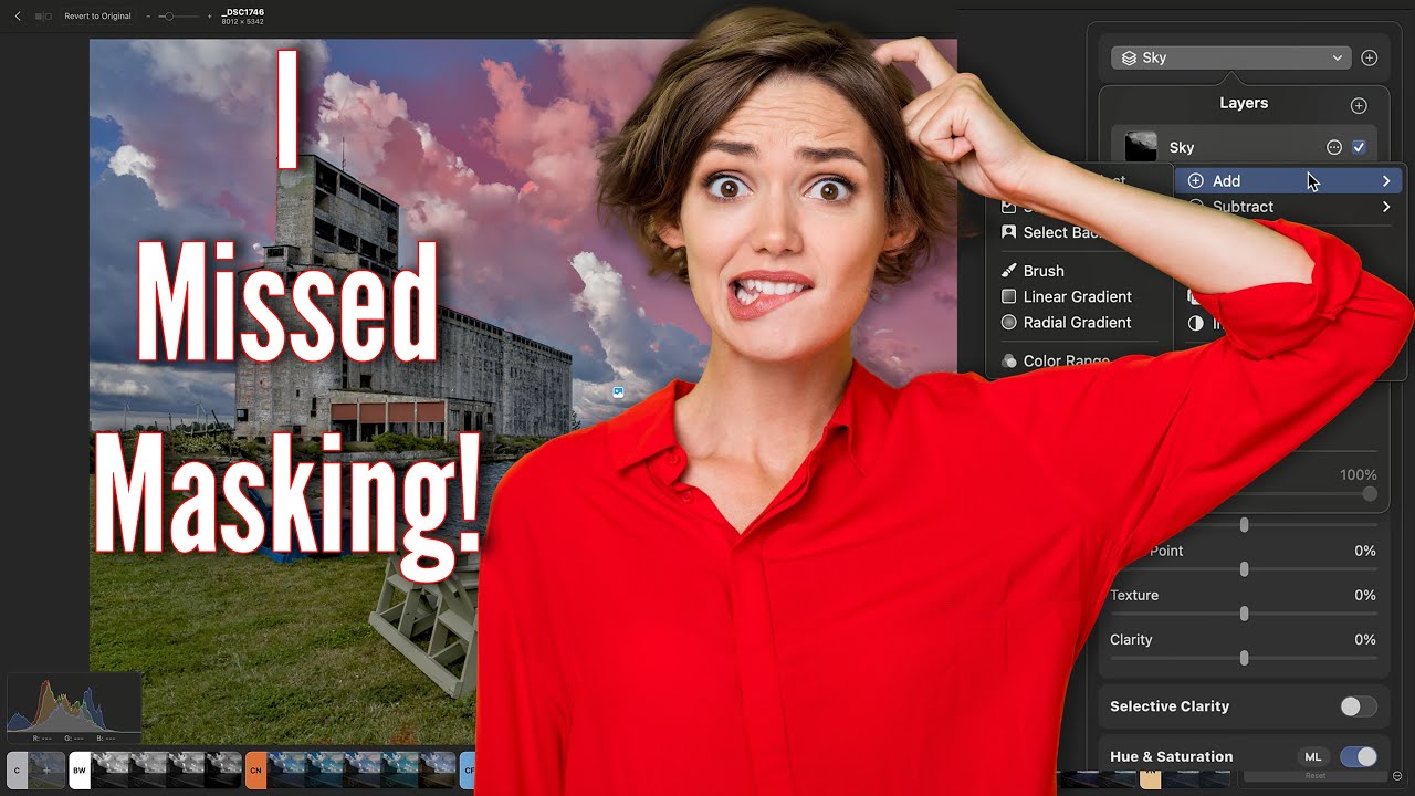 Masking in Photomator