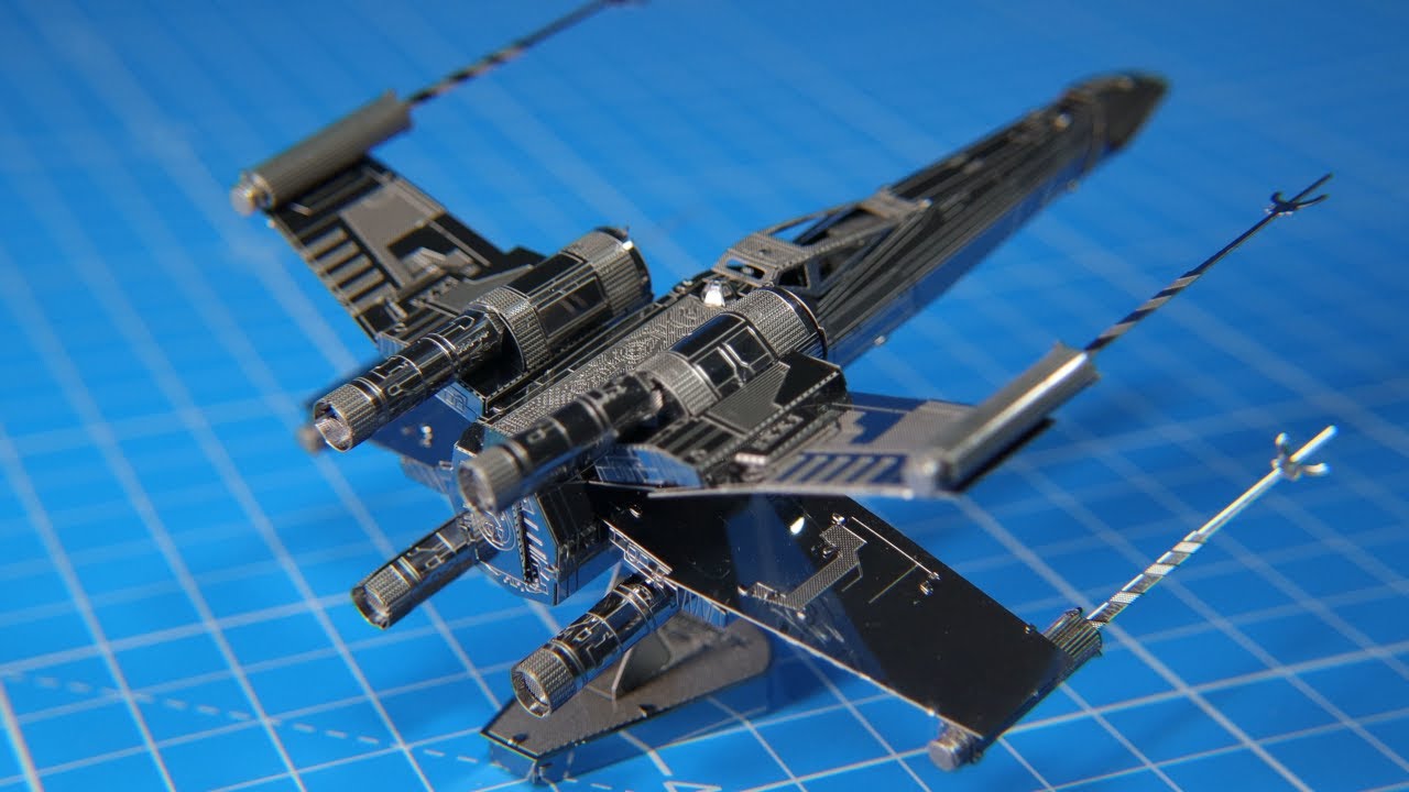 Metal Earth STAR WARS X-WING STARFIGHTER [4K]