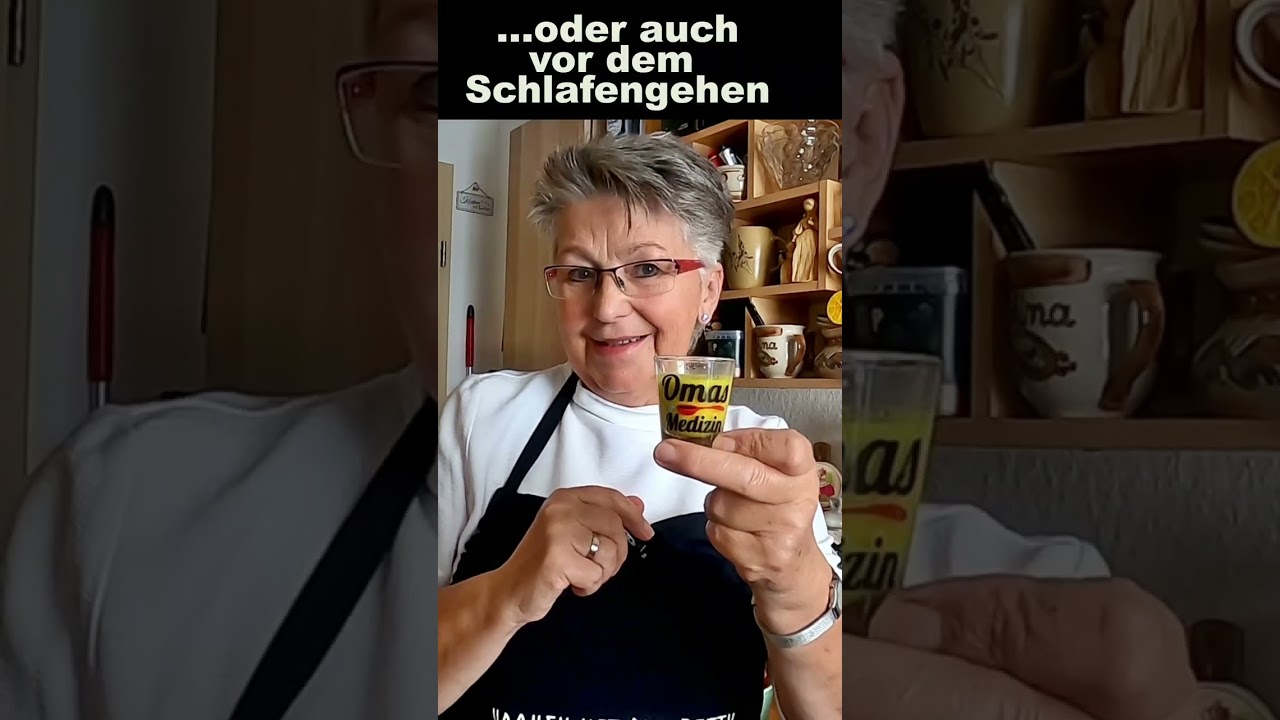 Oma Betty, das schmeckt nicht gut ! Aber ist gesund !KNOBLAUCH ZITRONEN  KUR