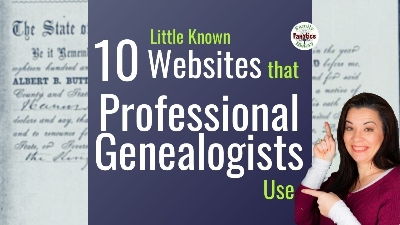 10 Little-Known Free Genealogy Websites Professionals Use