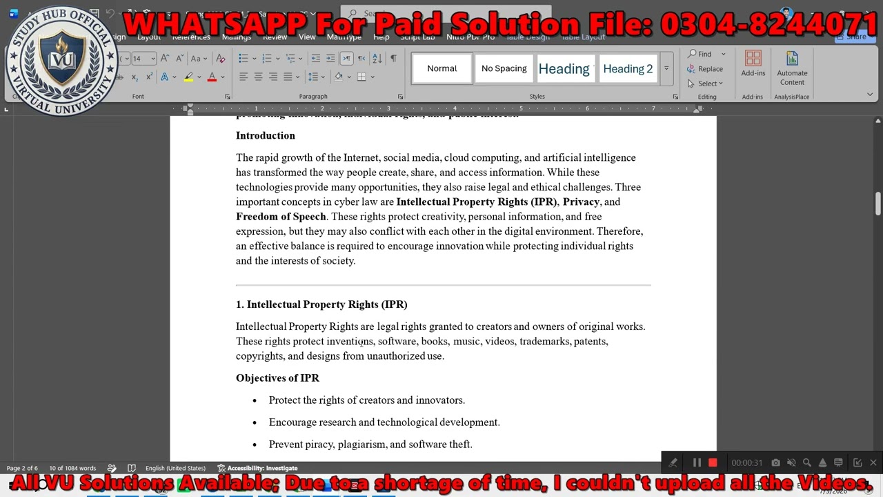 CS204 Assignment 2 Solution Spring 2026 , CS204 Assignment 2 Solution 2026 #CS204 #vuassignments