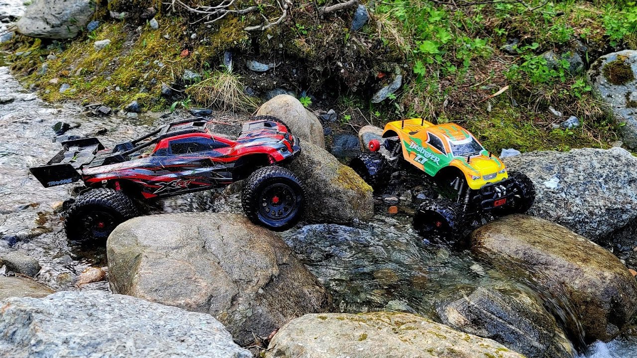 traxxas xrt & cen colossus по красивым местам  #2