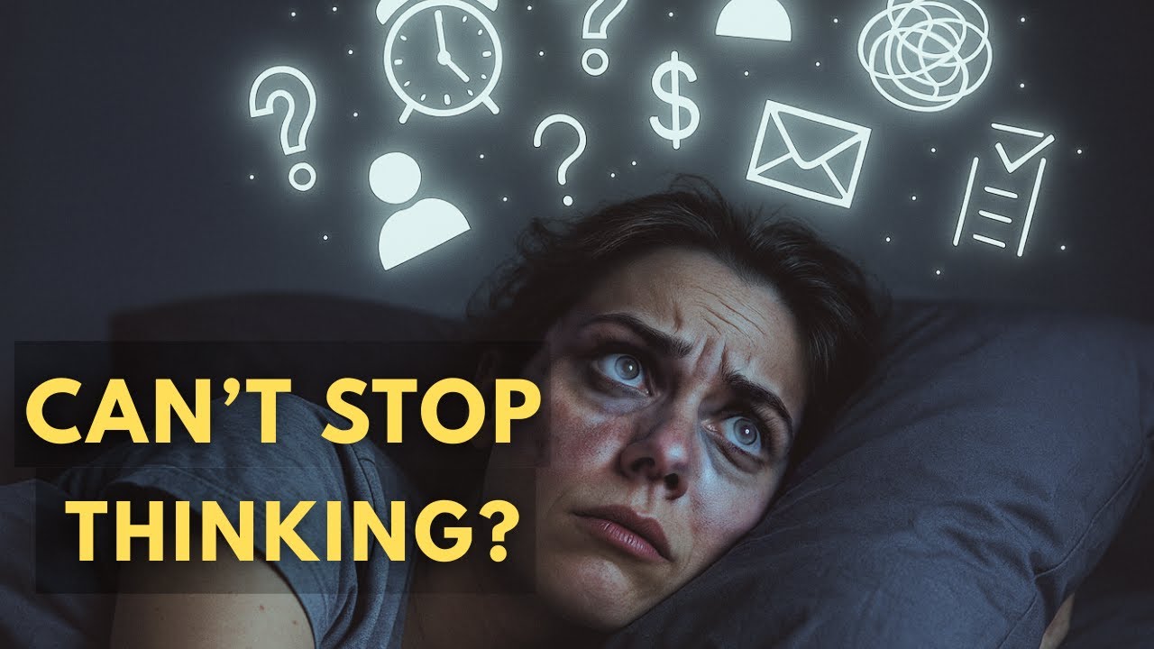 Stop Overthinking at Night: 3 Calm Steps to Sleep