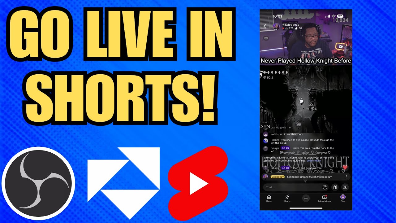 Как транслировать короткие видео на YouTube с помощью плагина OBS Aitum Vertical