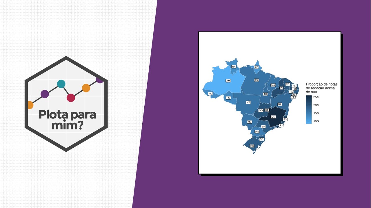 Plota para mim? - Mapa do Brasil com proporções