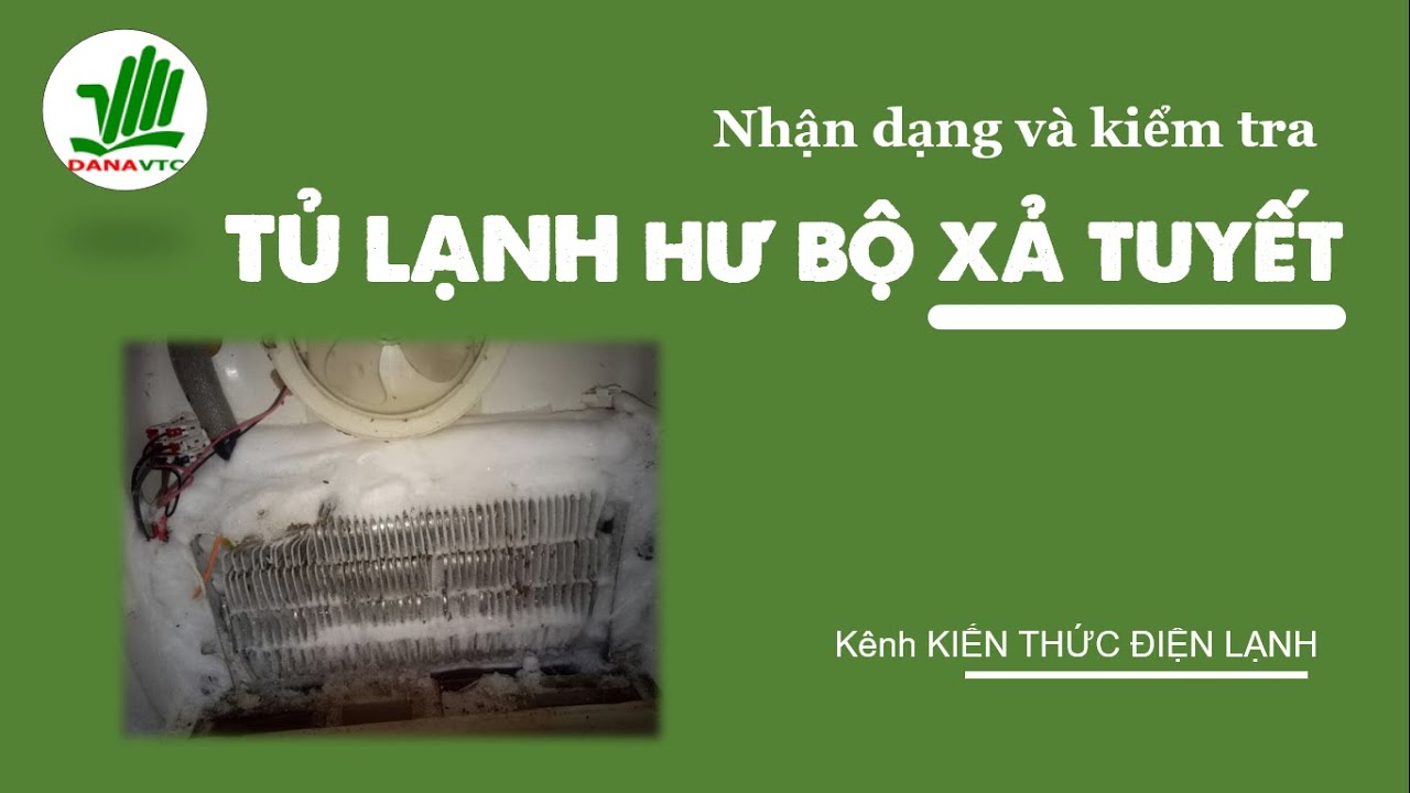 Nhận Dạng và Kiểm Tra Tủ Lạnh Hư Bộ Xả Tuyết #kienthucdienlanh #boxatuyet #tulanh