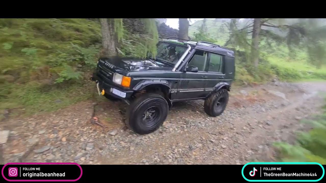 Arnside Intake greenlane in the Lake District #4x4 #landrover #4wd #discovery2 #td5power #td5