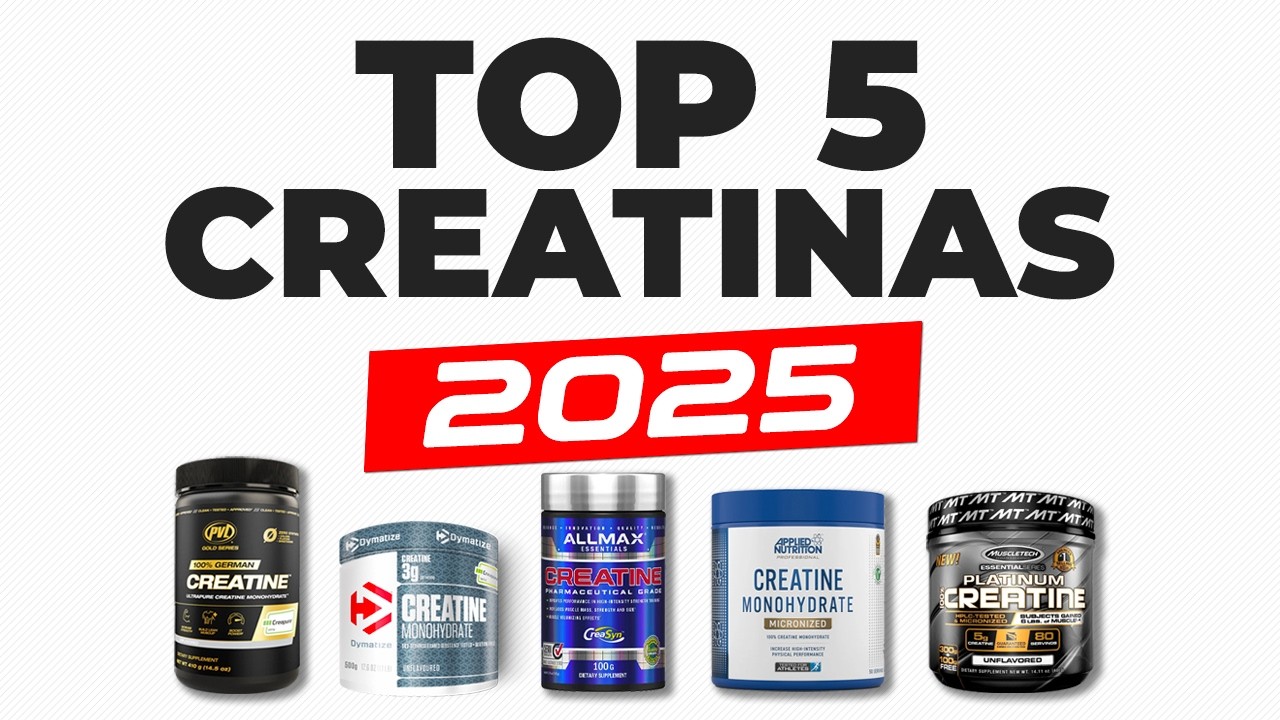 TOP 5 Mejores Creatinas para 2025 [La #1 Te Sorprenderá ✅]