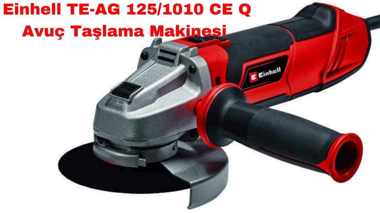 Einhell TE-AG 125/1010 CE Q Avuç Taşlama Makinesi ( Einhell TE-AG 125/1010 CE Q Angle Grinder )
