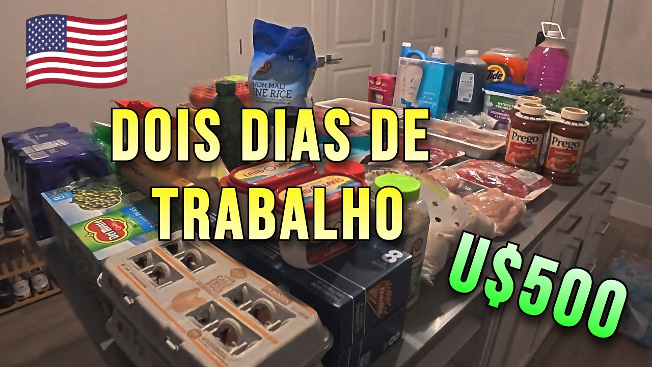 QUANTO CUSTA A COMPRA DO M&Ecirc;S NOS EUA 🇺🇸? 2026