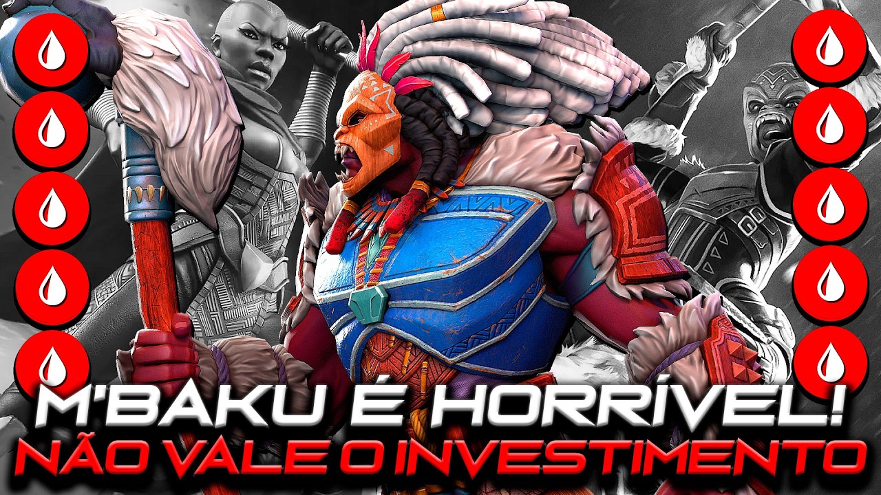 M'BAKU ME FEZ REPENSAR SOBRE O EQUILÍBRIO DO JOGO... ALGO PRECISA SER FEITO KABAM! 😔