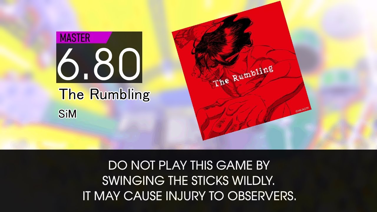 【DTXMania Chart Simulation】The Rumbling - SiM