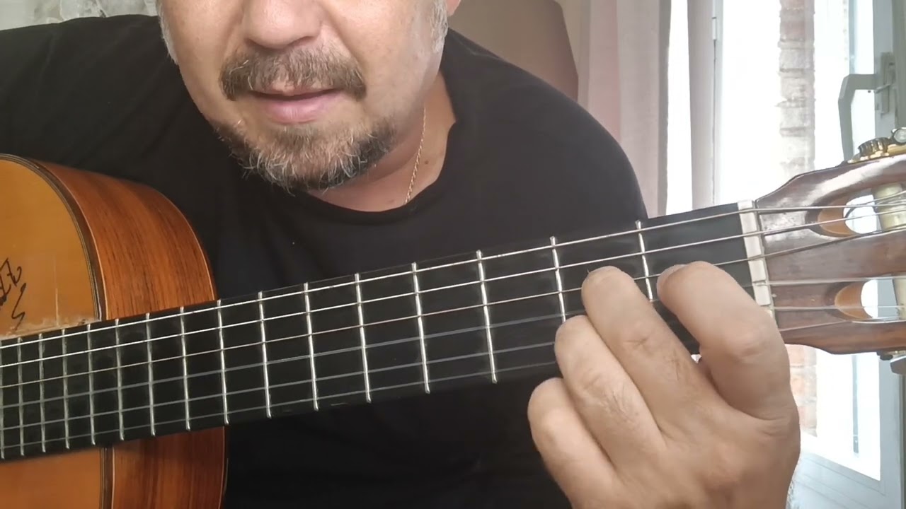 LA MORENA DE MI COPLA. LETRA CON ACORDES TUTORIAL DE GUITARRA