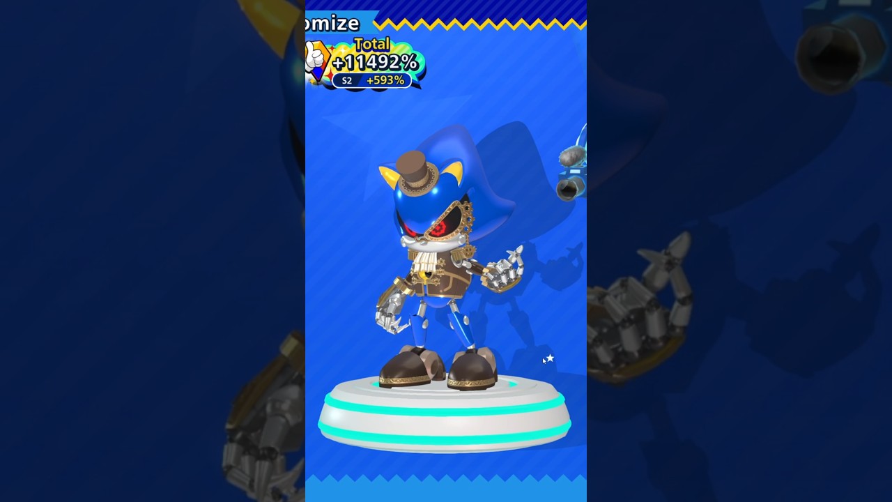 Steampunk Metal Sonic / Skin Short Showcase / Sonic Rumble