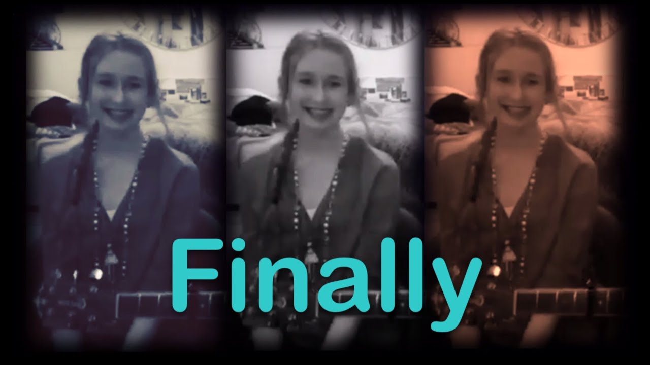Finally - original song (acoustic Live session) Clare Newman - 16 years old