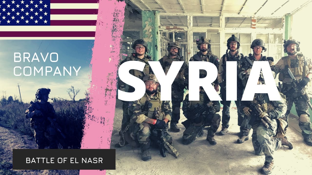 AIRSOFT GAME SYRIA BATTLE of EL NASR