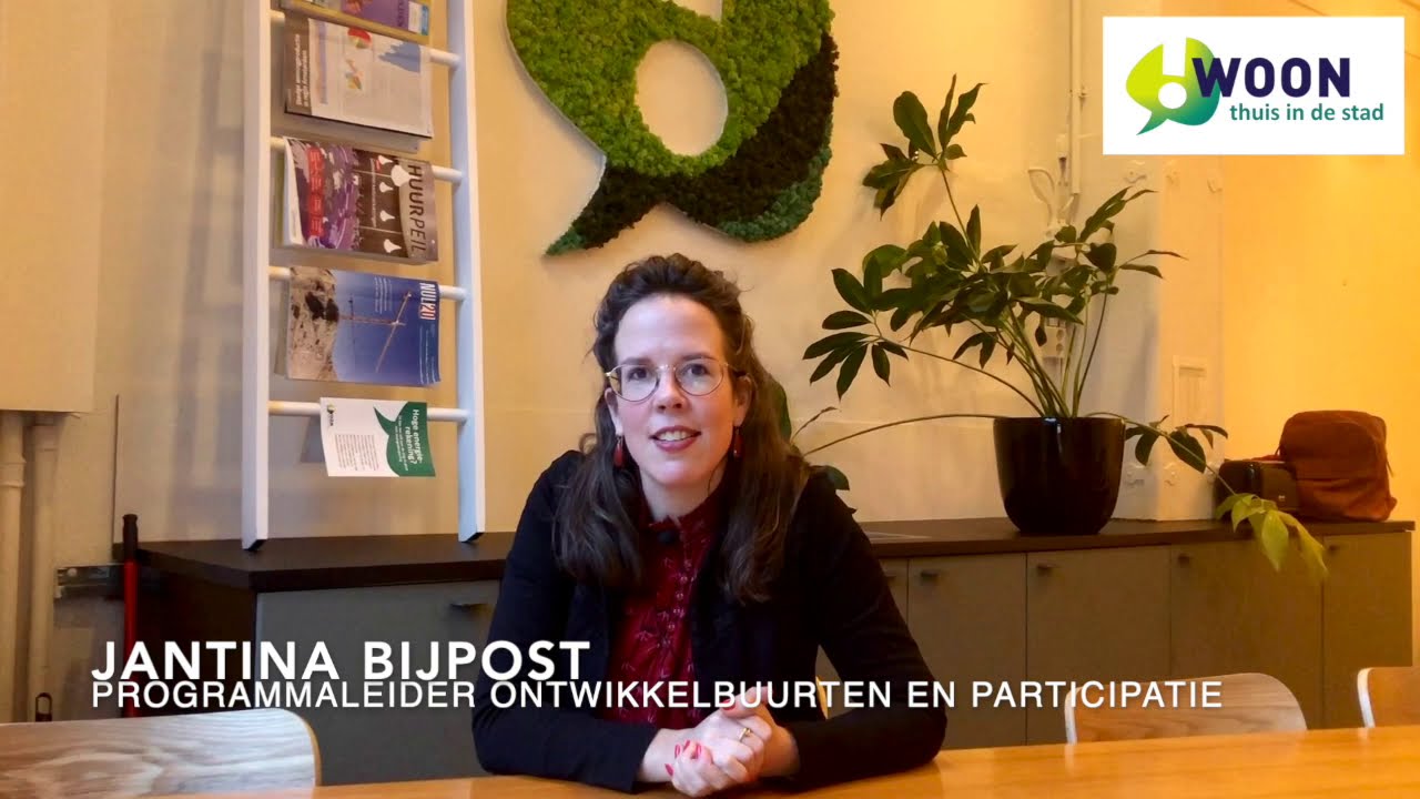 Welkomstvideo bij de menukaart voor bewonersgroepen