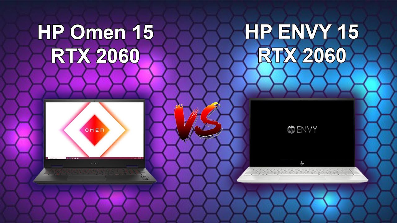 HP Omen 15 2020 vs HP Envy 15