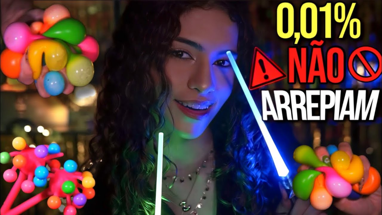 ASMR EXTREMO: apenas 0,01% N&Atilde;O vai se arrepiar 😳