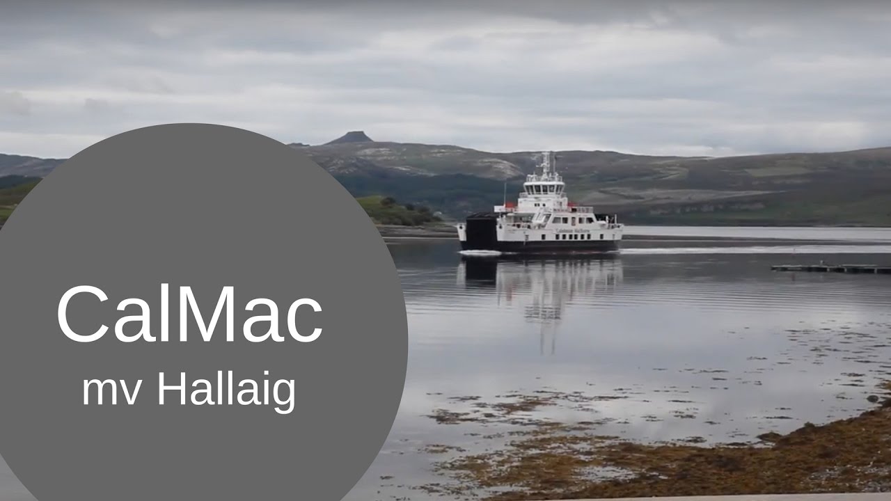 Гибридный паром CalMac &laquo;Hallaig&raquo; на 100% аккумуляторе до Раасая