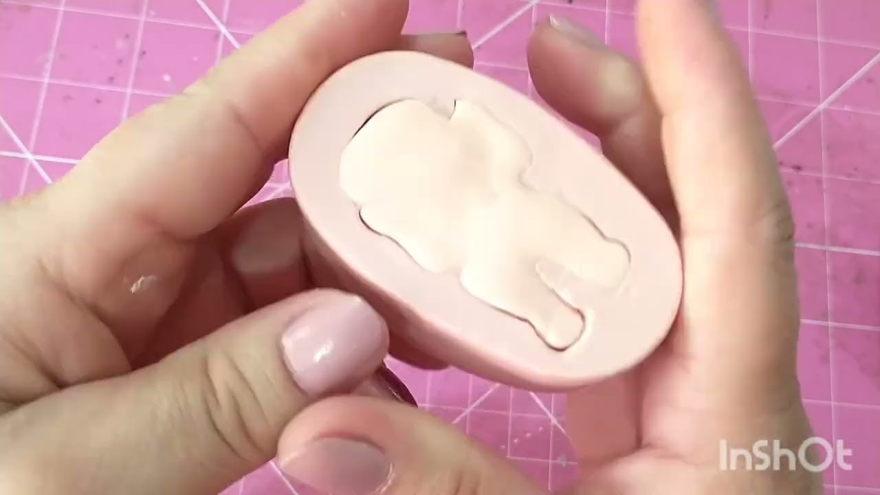 Bebê bumbum biscuit com molde silicone Biscuitdalu