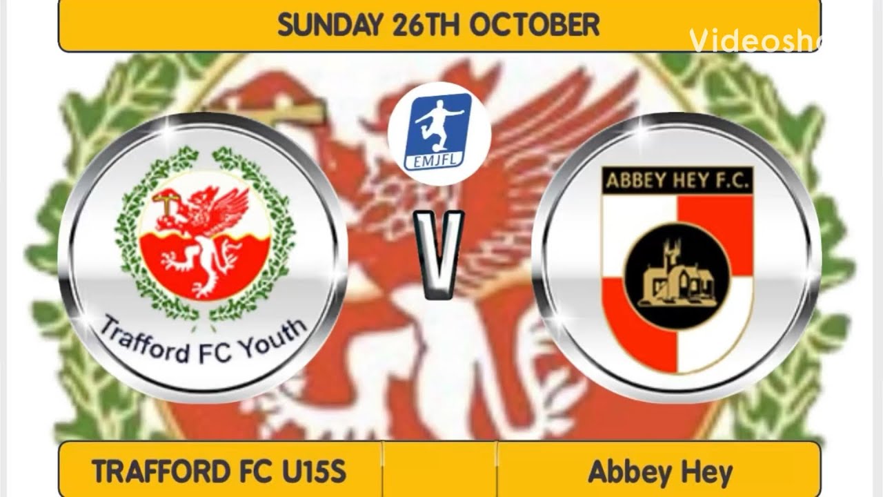 Trafford FC u15s v Abbey Hey, E. Man L (Premiership), 26/10/2025