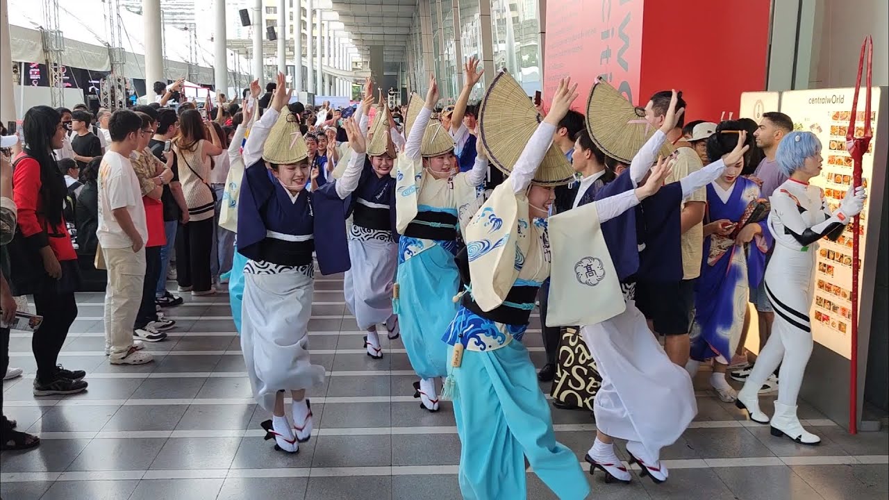 20240203 Tokushima's Awa Odori (阿波おどり), Japan Expo Thailand 2024
