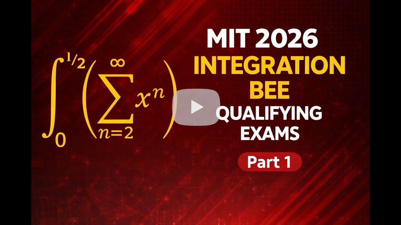 2026 MIT Integration Bee- Qualifying Exams (Part 1)
