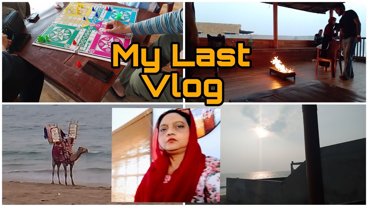 An Outing To The Beach With Family ll Bye Bye 2025 ll Pakistani Vlogger Il 