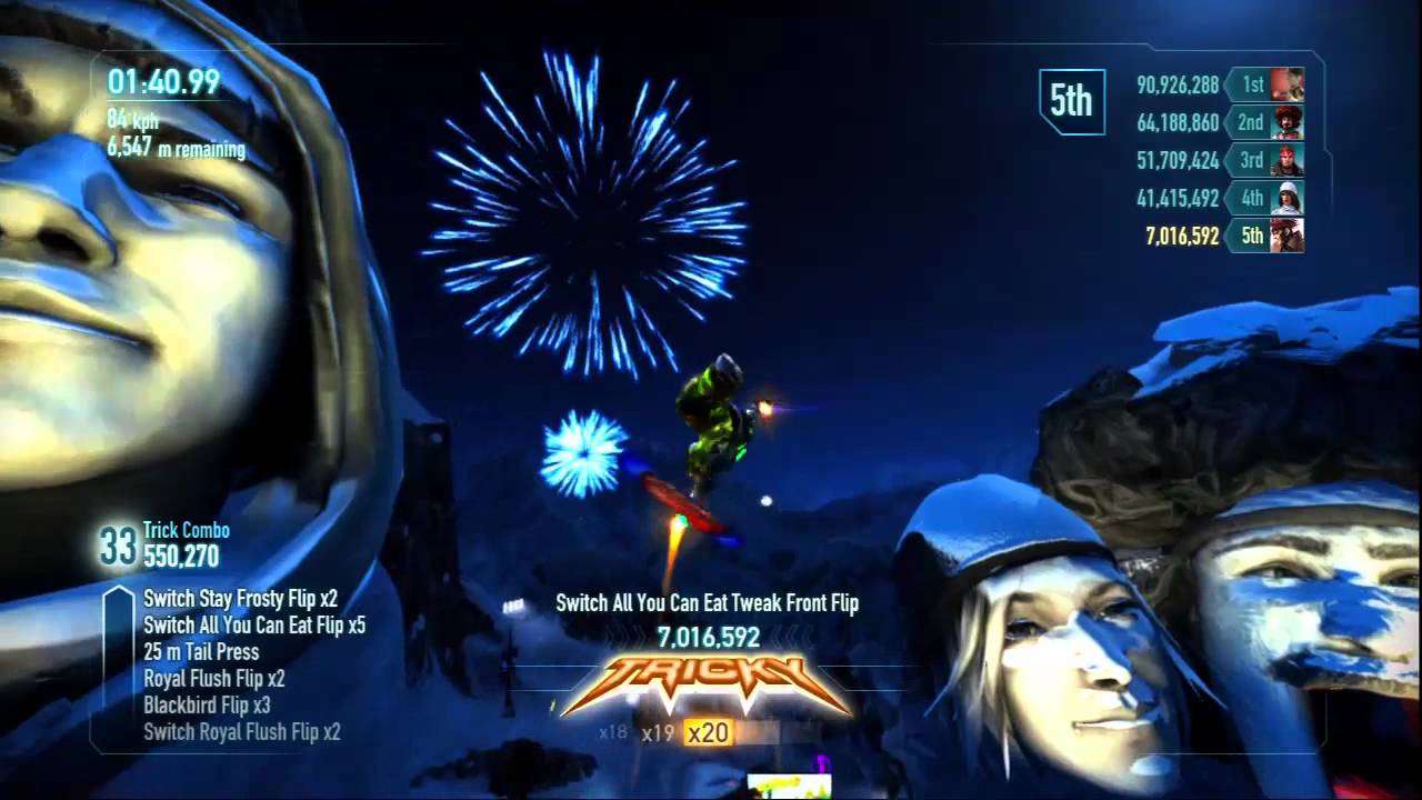 SSX - Mount Eddie DLC: The Big Wachowski Trick It