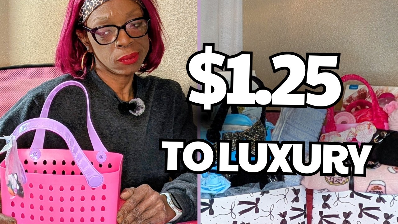 You Won&rsquo;t Believe This Was a $1.25 Dollar Tree Easter Basket&hellip; Mother&rsquo;s Day Purse DIY!