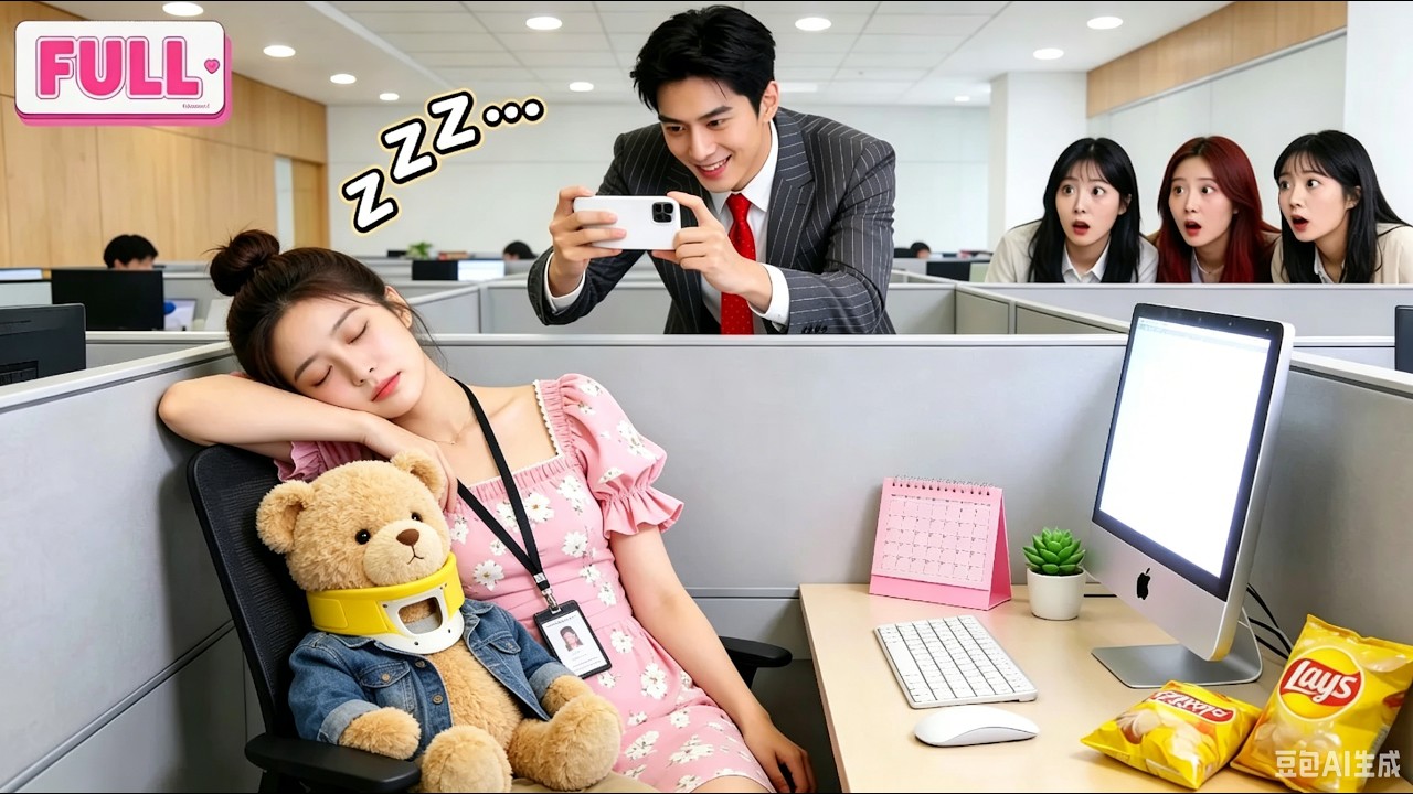 CEO 20 Tahun Tak Pernah Senyum!Sampai Lihat Ibu Tunggal Kerja&Ayun Bayi Tidur!—Dia Ketawa Terus!