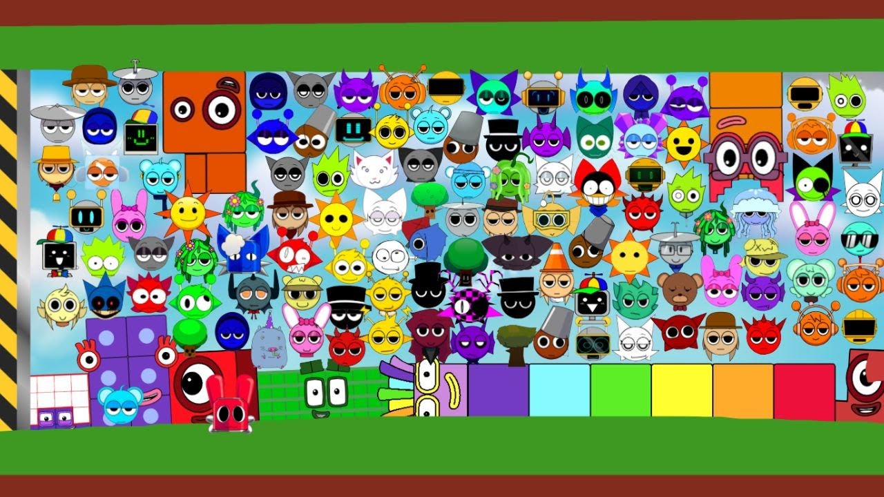 ALL 110+ Sprunki Survival Marble Race In Algodoo - Escaping the Numberblocks World - Who Will Win??