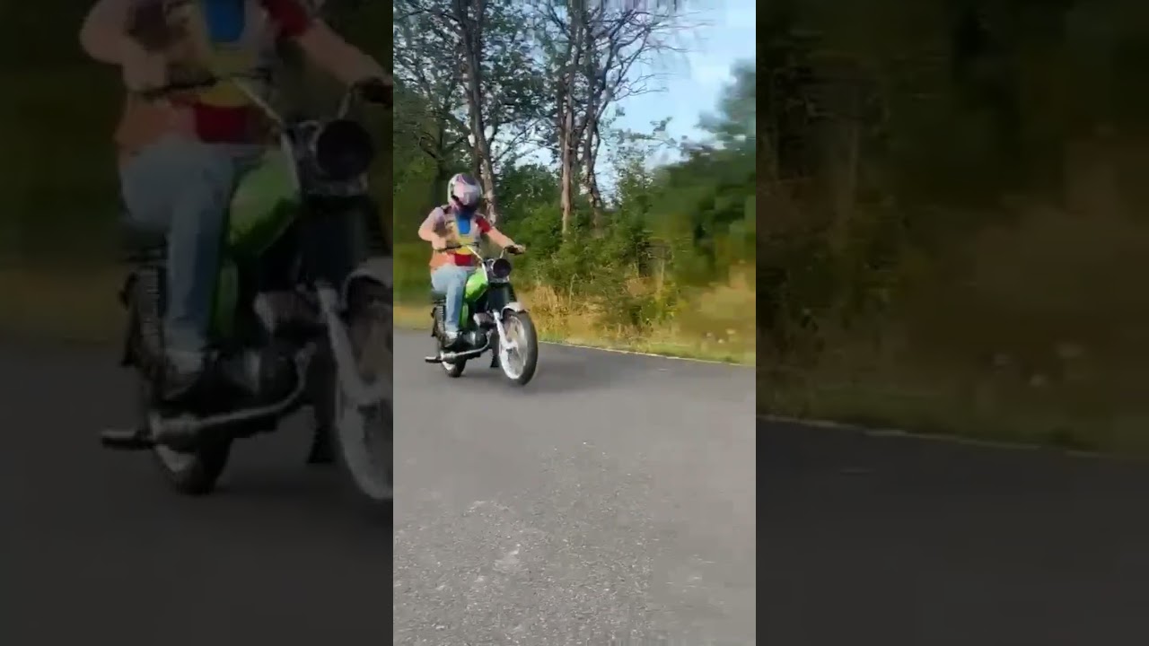 🚀Simson Tuning Extrem 30PS RH85 Membran l&auml;uft noch👌 CO2radtechnik