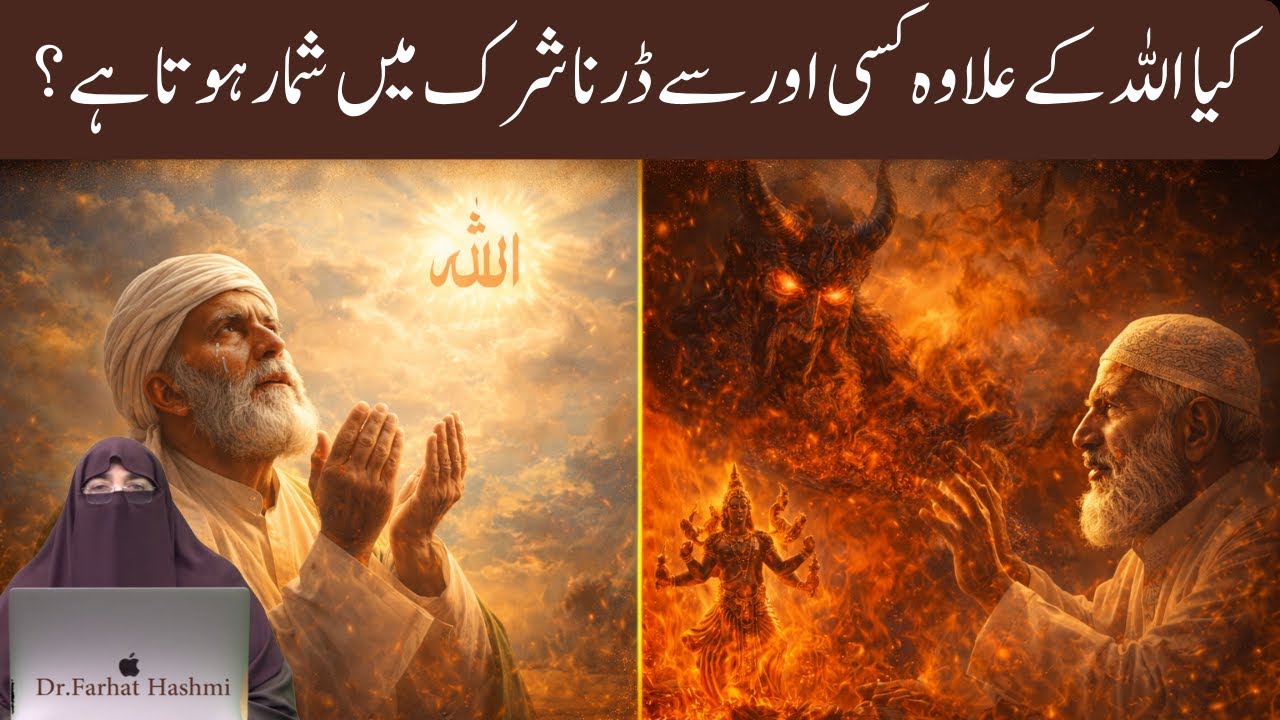 Kia Allah K Illawa Kisi Or Sy Darna Shirk Main Shumar Hota  Hai | By Dr Farhat Hashmi
