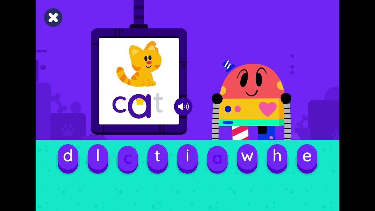 Lingokids: CVC Blending ( A, T , C , S )