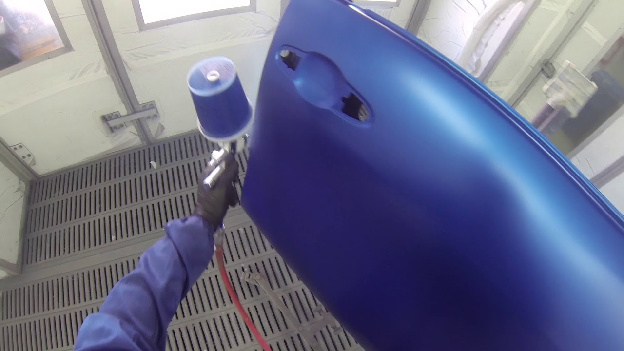 Blue Hilux PPG Envirobase