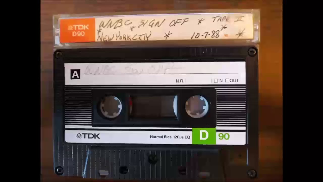 WNBC 660 AM 10-07-1988 Pt.2  Sign Off NYC