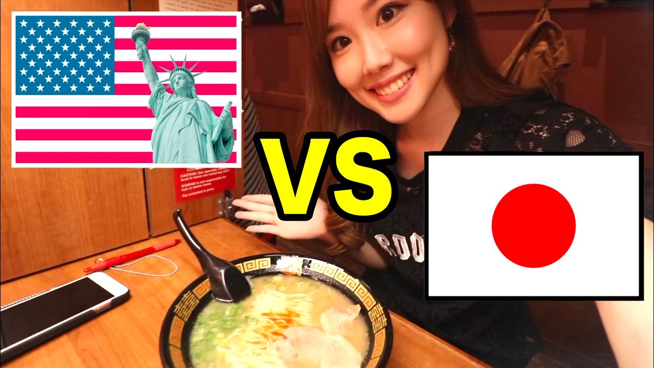 Ramen in Japan VS New York!🇯🇵🇺🇸 Full Experience Comparison【ニューヨークのラーメン】