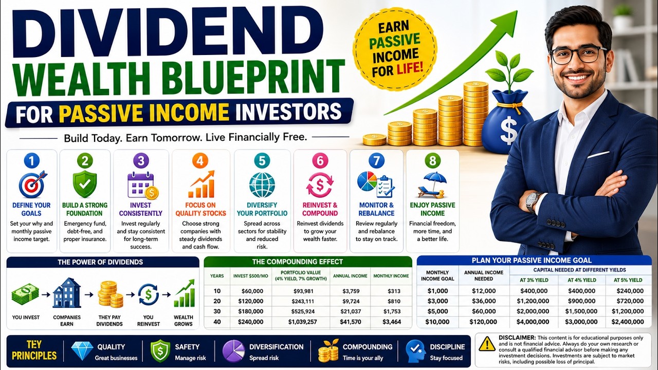 Dividend Wealth Blueprint for Passive Income Investors
